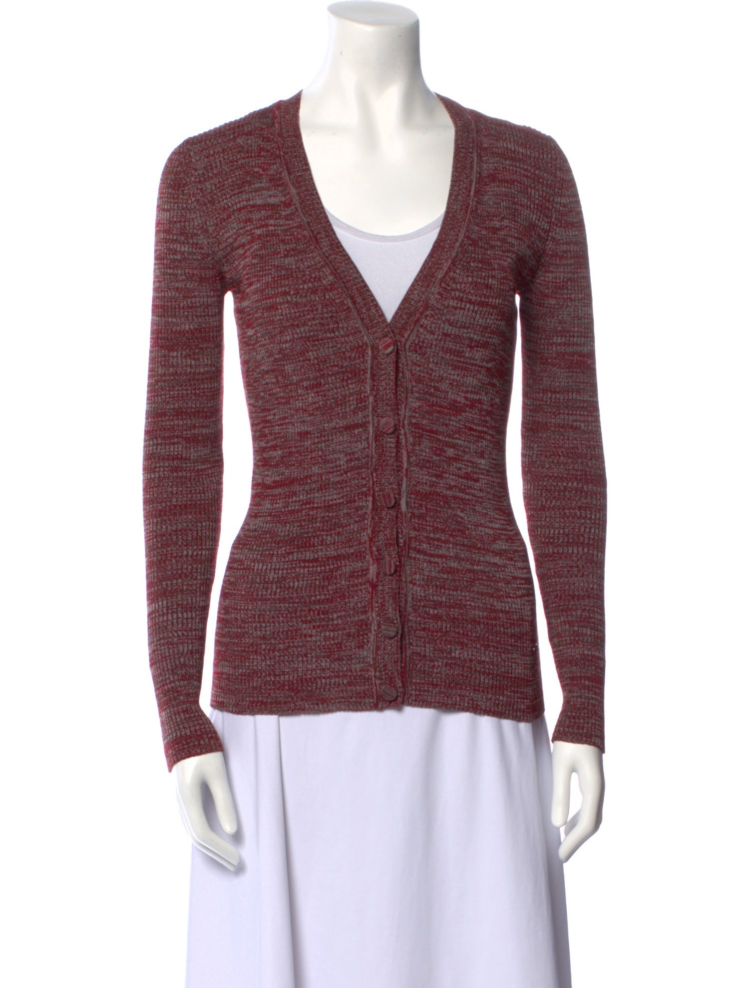 Gucci Striped V-Neck Sweater