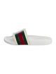 Gucci Web Accent Rubber Slides