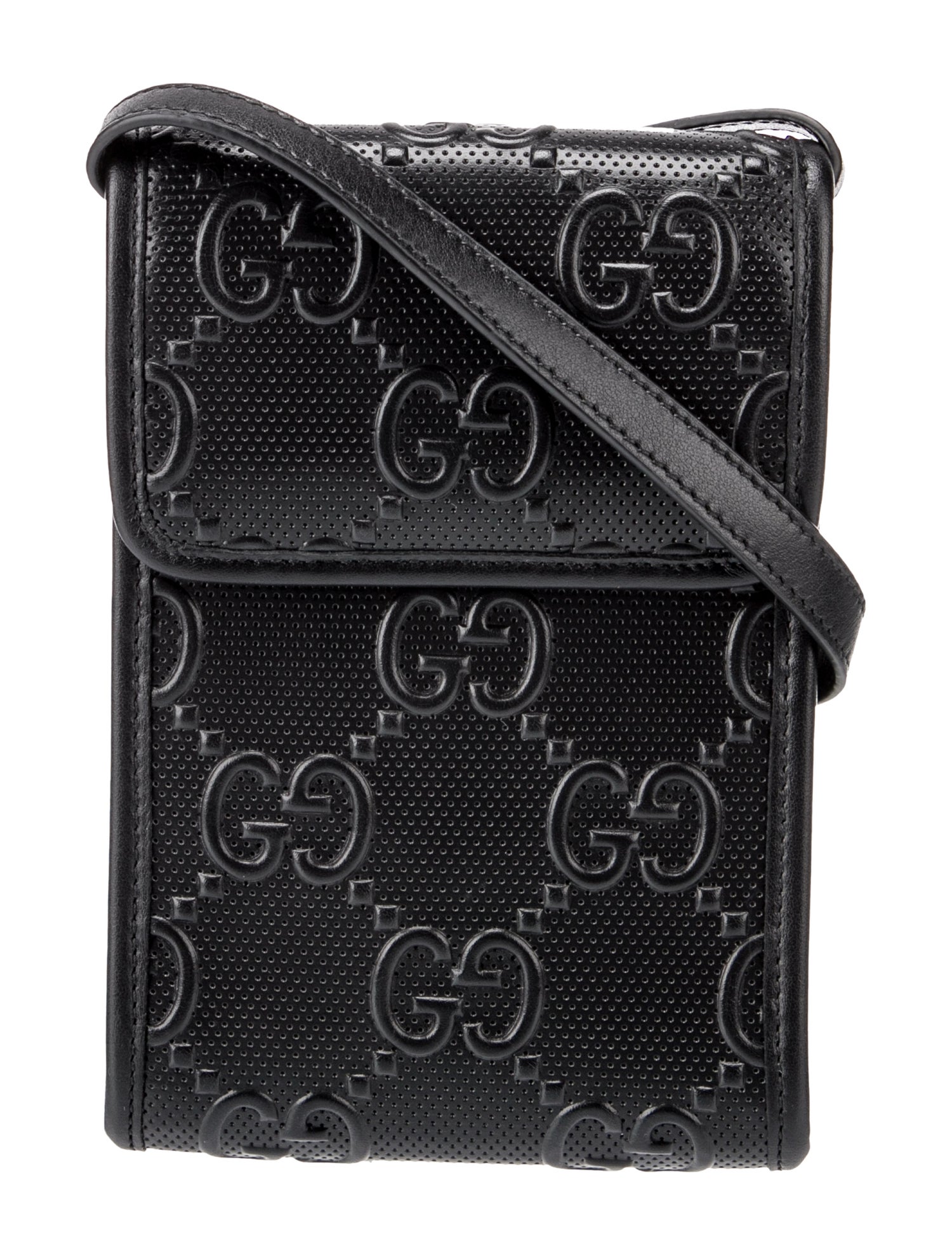 Gucci GG Embossed Crossbody Bag