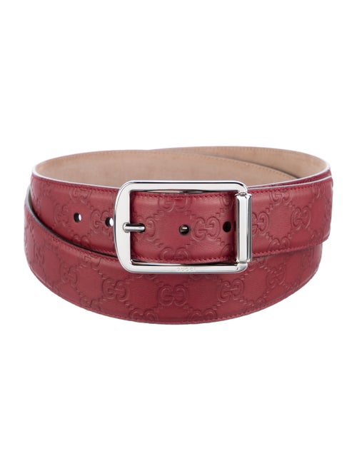 Gucci GG Signature Leather Belt