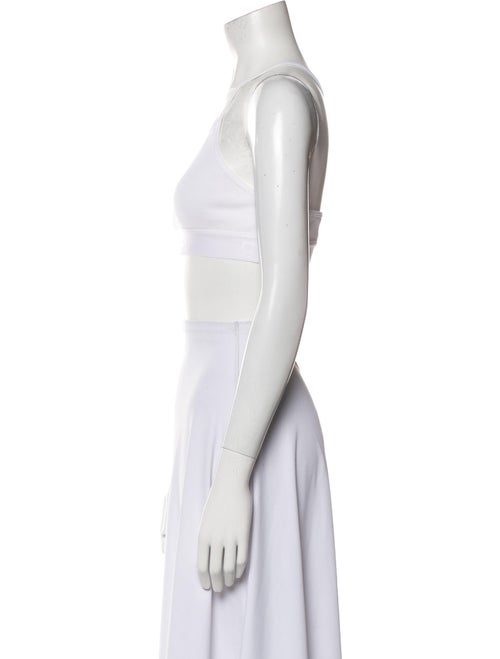 Gucci Square Neckline Sleeveless Crop Top