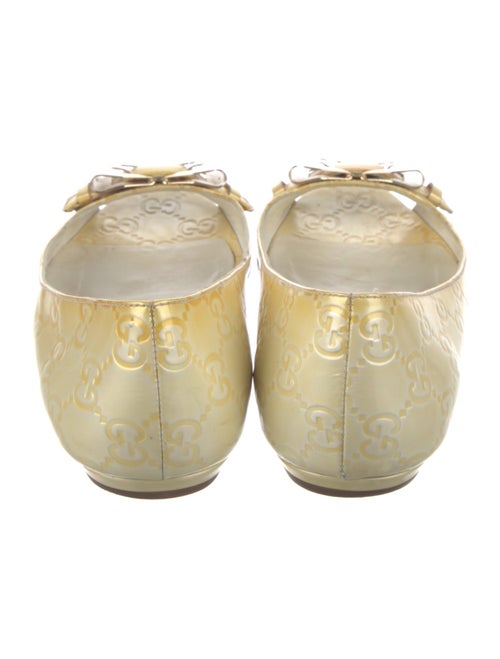 Gucci Patent Leather Ballet Flats