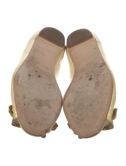 Gucci Patent Leather Ballet Flats