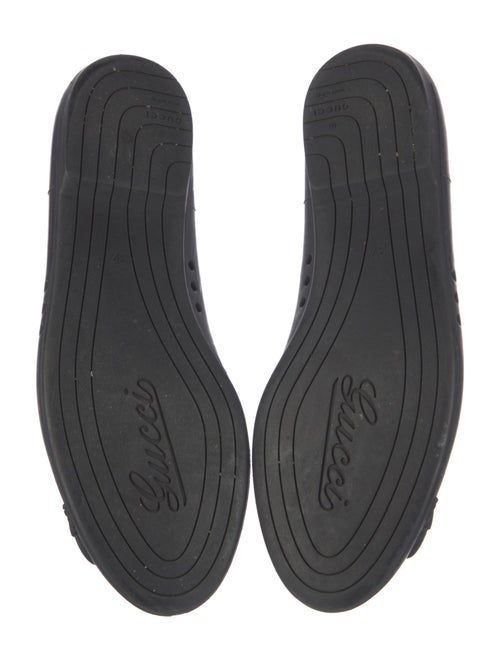 Gucci Horsebit Accent Rubber Flats