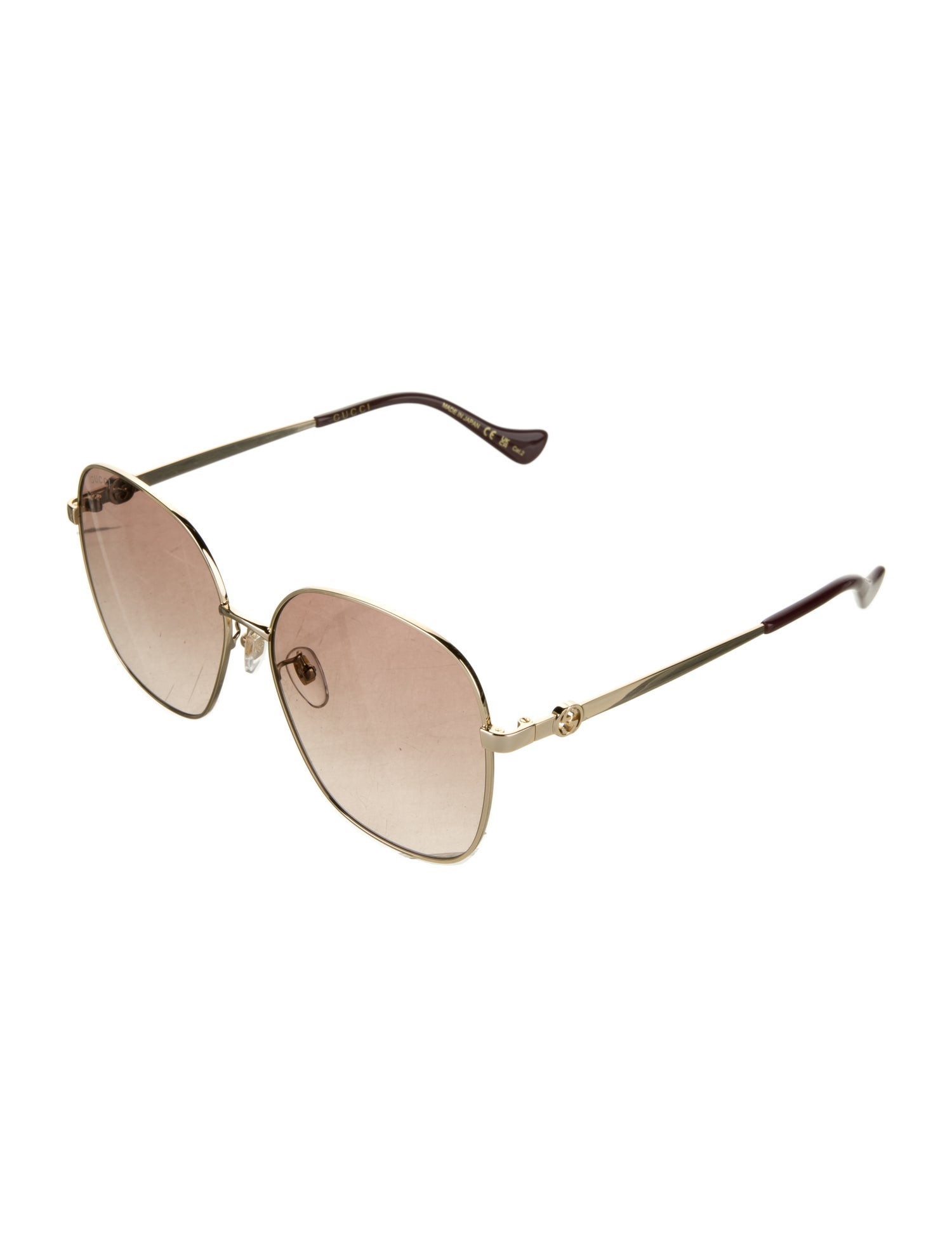 Gucci Oversize Gradient Sunglasses