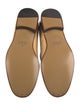 Gucci Horsebit Accent Raffia Loafers