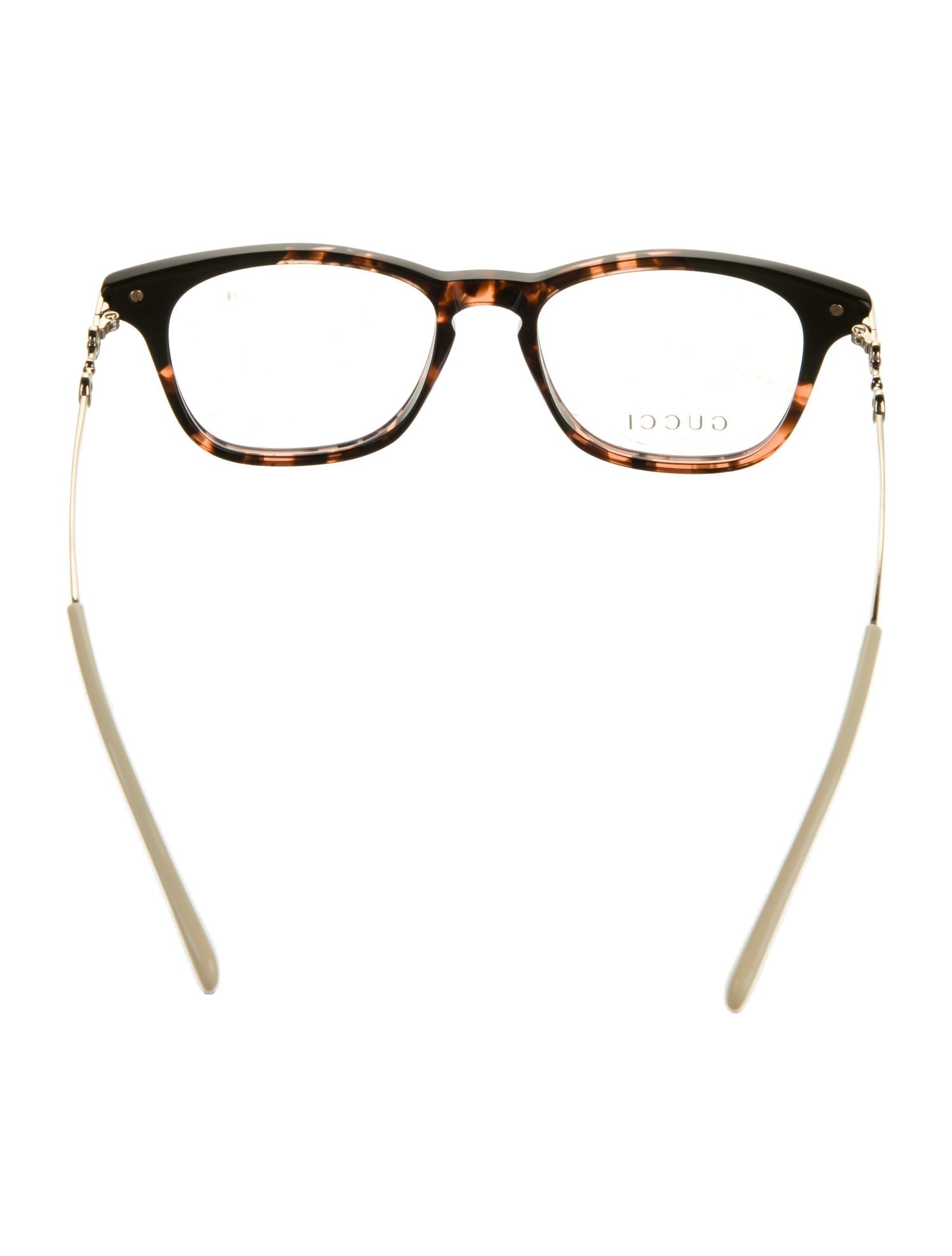 Gucci Horsebit Accent Round Eyeglasses
