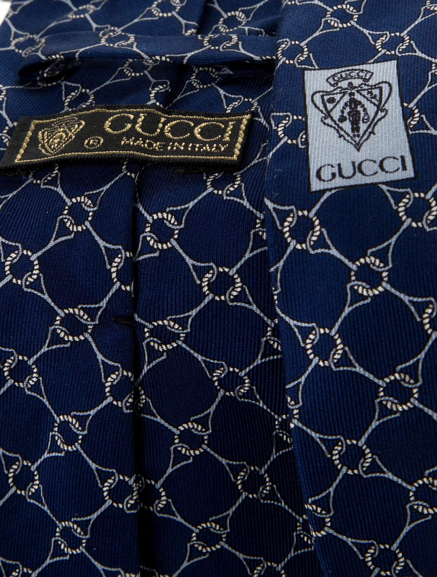 Gucci Silk Pattern Tie