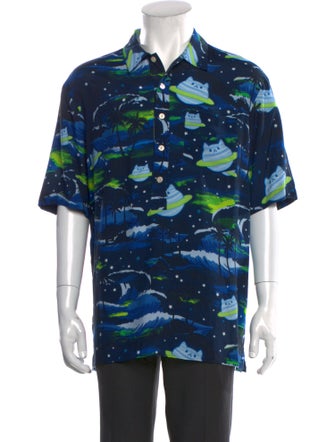 Gucci Printed Short Sleeve Shirt
