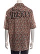 Gucci Floral Print Short Sleeve Shirt