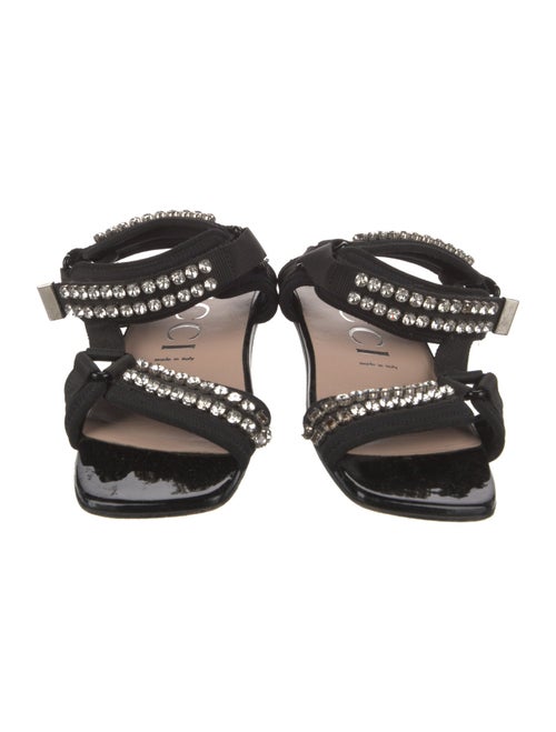 Gucci Crystal Embellishments Sandals