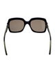 Gucci Square Tinted Sunglasses