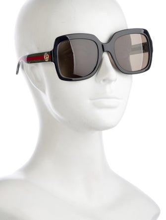 Gucci Square Tinted Sunglasses