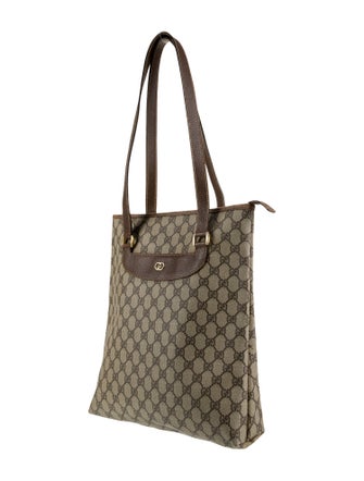 Gucci GG Supreme Shoulder Bag Vintage