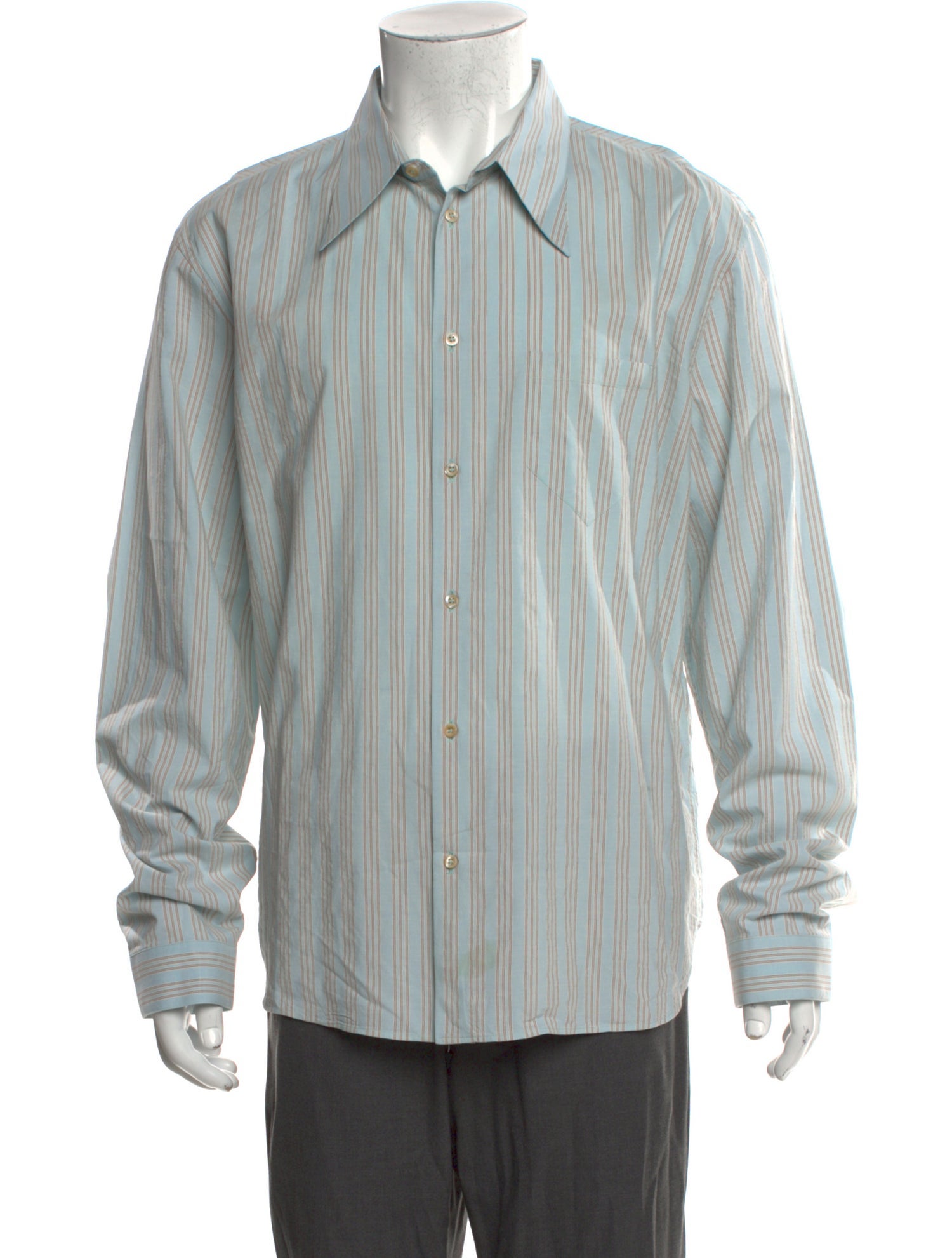 Gucci Striped Long Sleeve Shirt