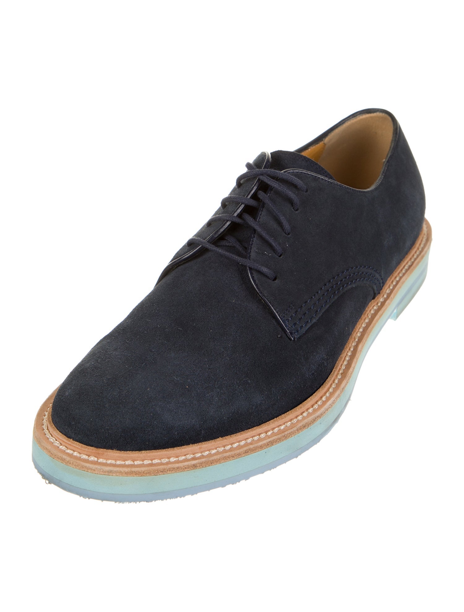 Gucci Suede Derby Shoes