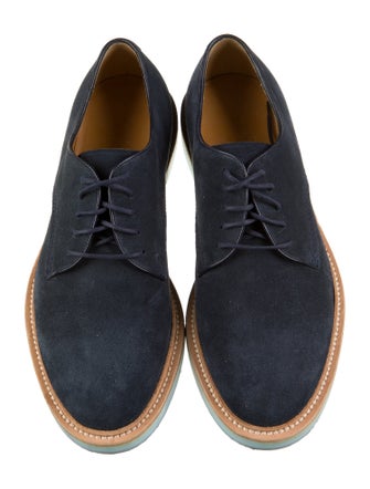 Gucci Suede Derby Shoes