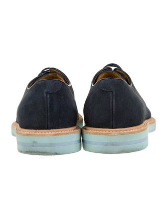 Gucci Suede Derby Shoes