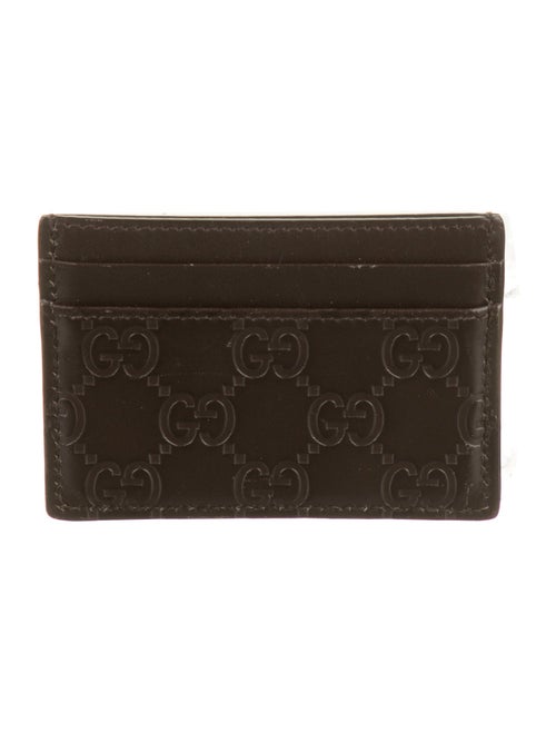Gucci GG Signature Leather Card Holder