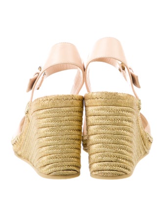 Gucci Running GG Logo Leather Espadrilles