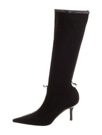 Gucci Studded Accents Sock Boots