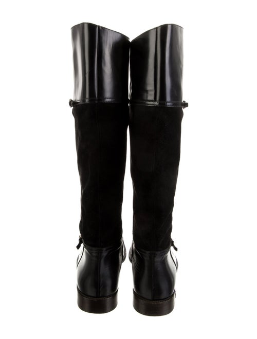 Gucci Leather Riding Boots