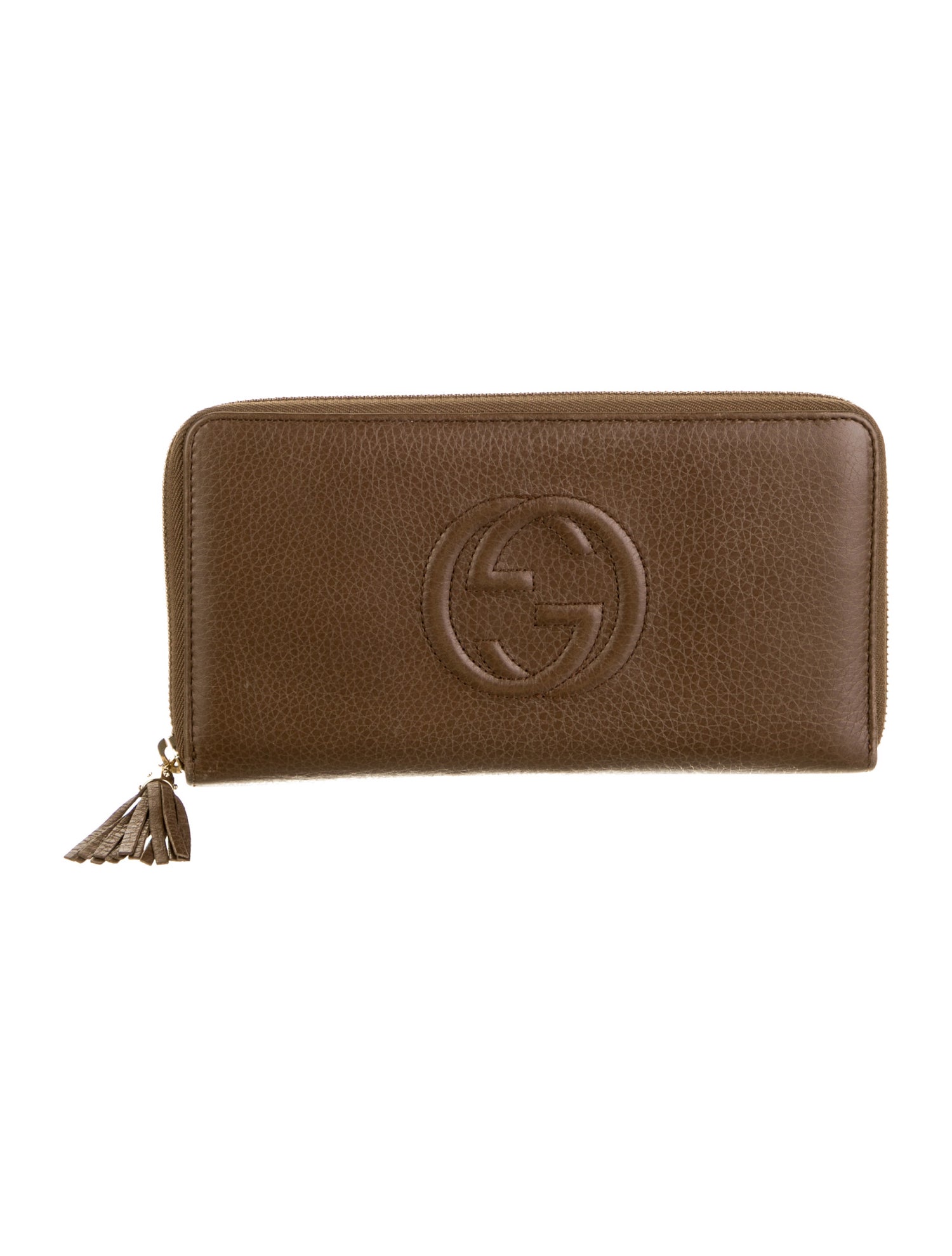 Gucci Interlocking G Logo Leather Wallet