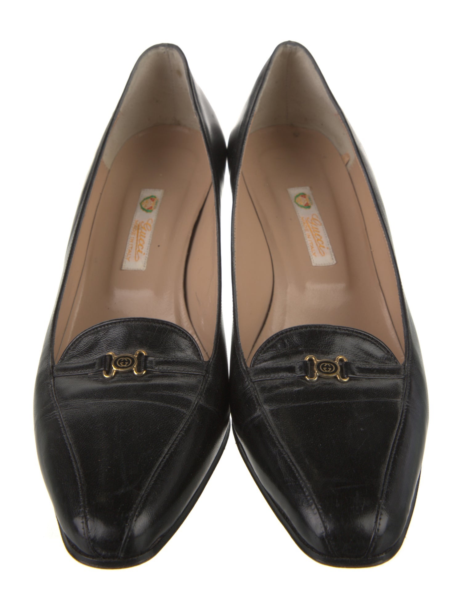 Gucci Vintage Leather Pumps