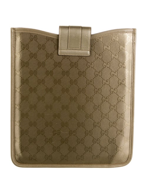 Gucci GG Leather Ipad Case