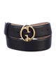 Gucci Interlocking G Logo Leather Belt