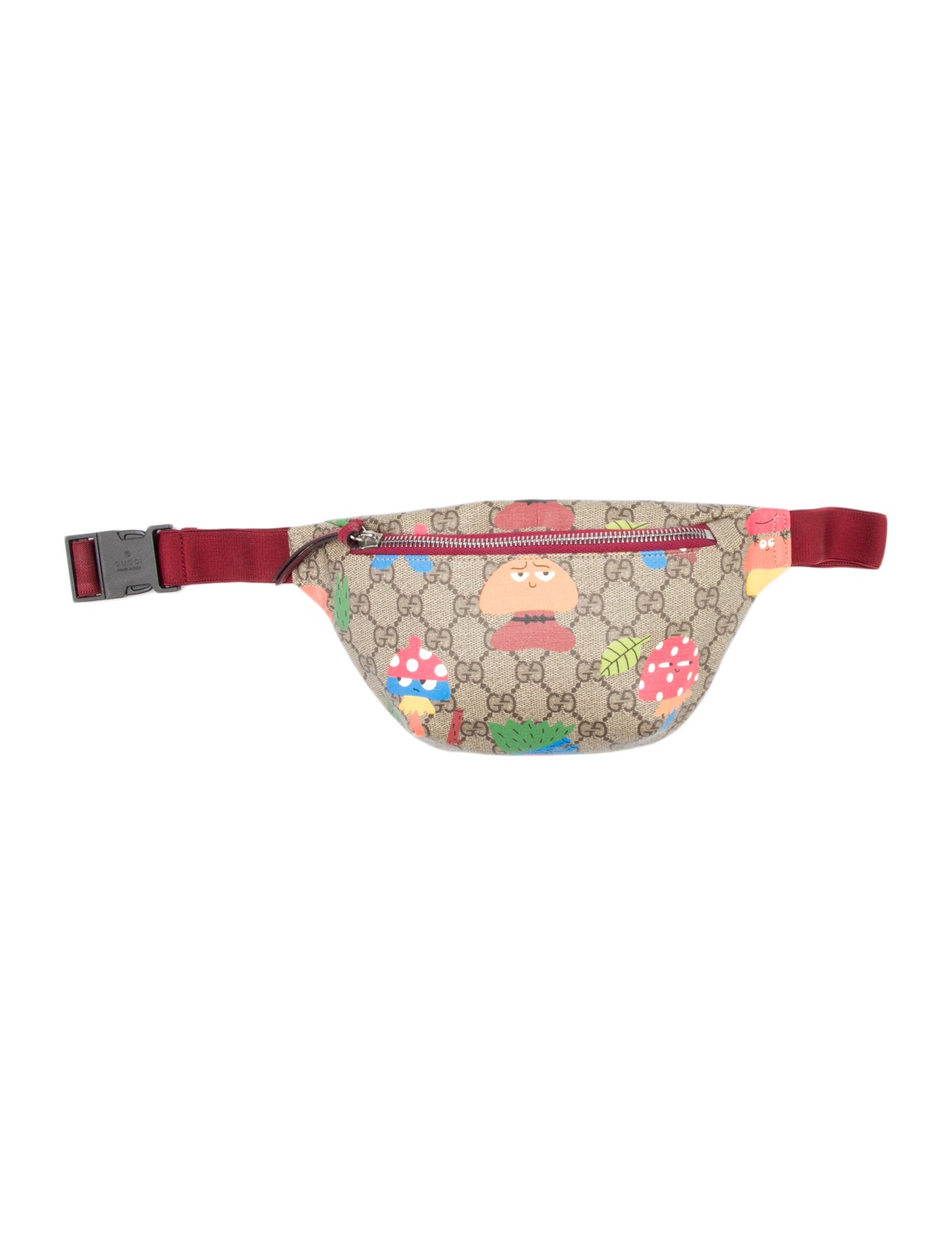 Gucci Girls' GG Supreme Woodland Character Waist Belt