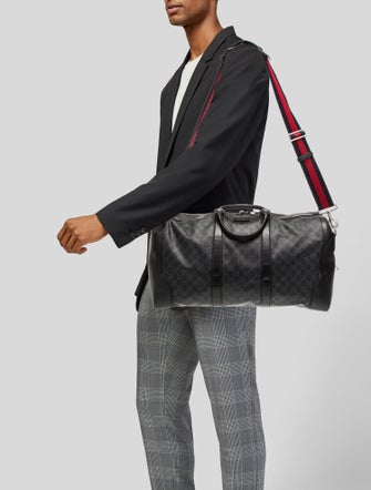 Gucci GG Canvas Weekender Bag