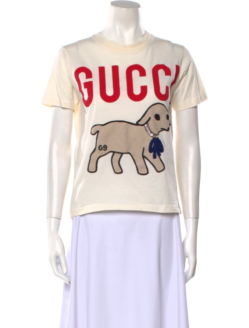 Gucci 2019 Logo Lamb T-Shirt