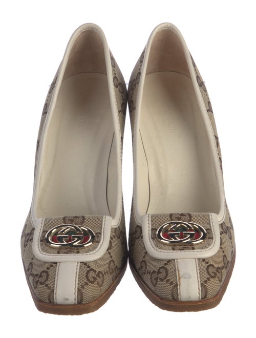 Gucci GG Canvas Canvas Pumps
