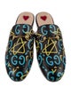 Gucci Horsebit Accent Leather Mules