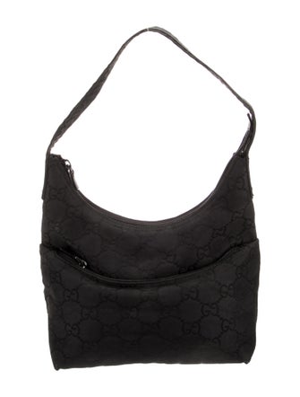 Gucci GG Nylon Hobo Vintage