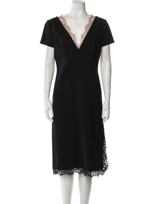Gucci V-Neck Midi Length Dress