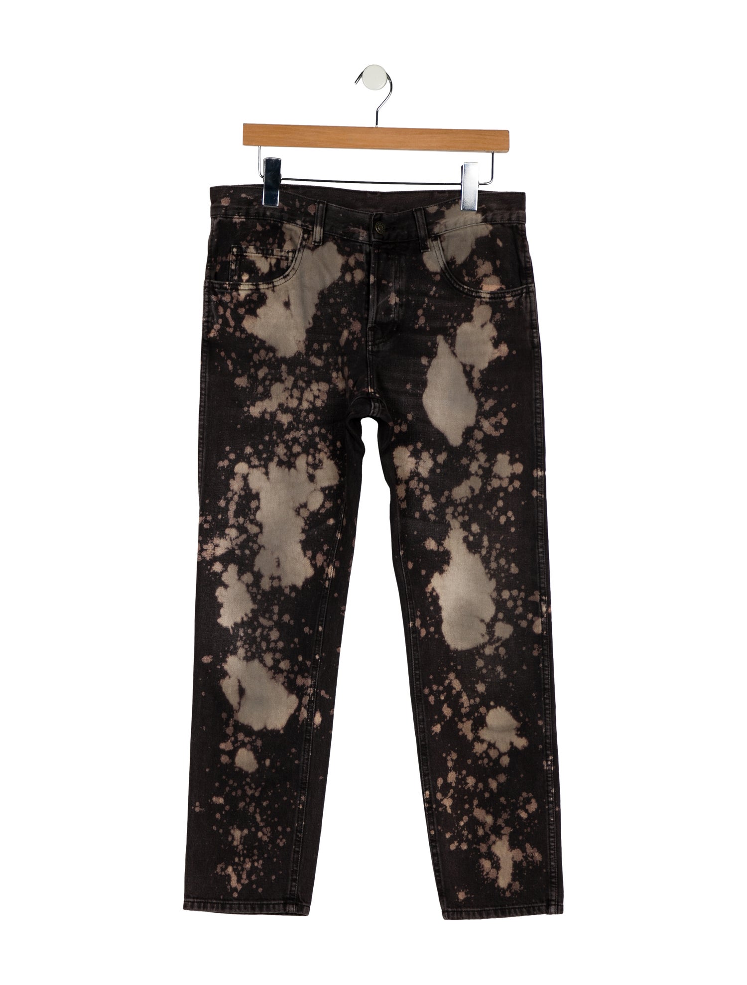 Gucci Mid-Rise Straight Leg Jeans