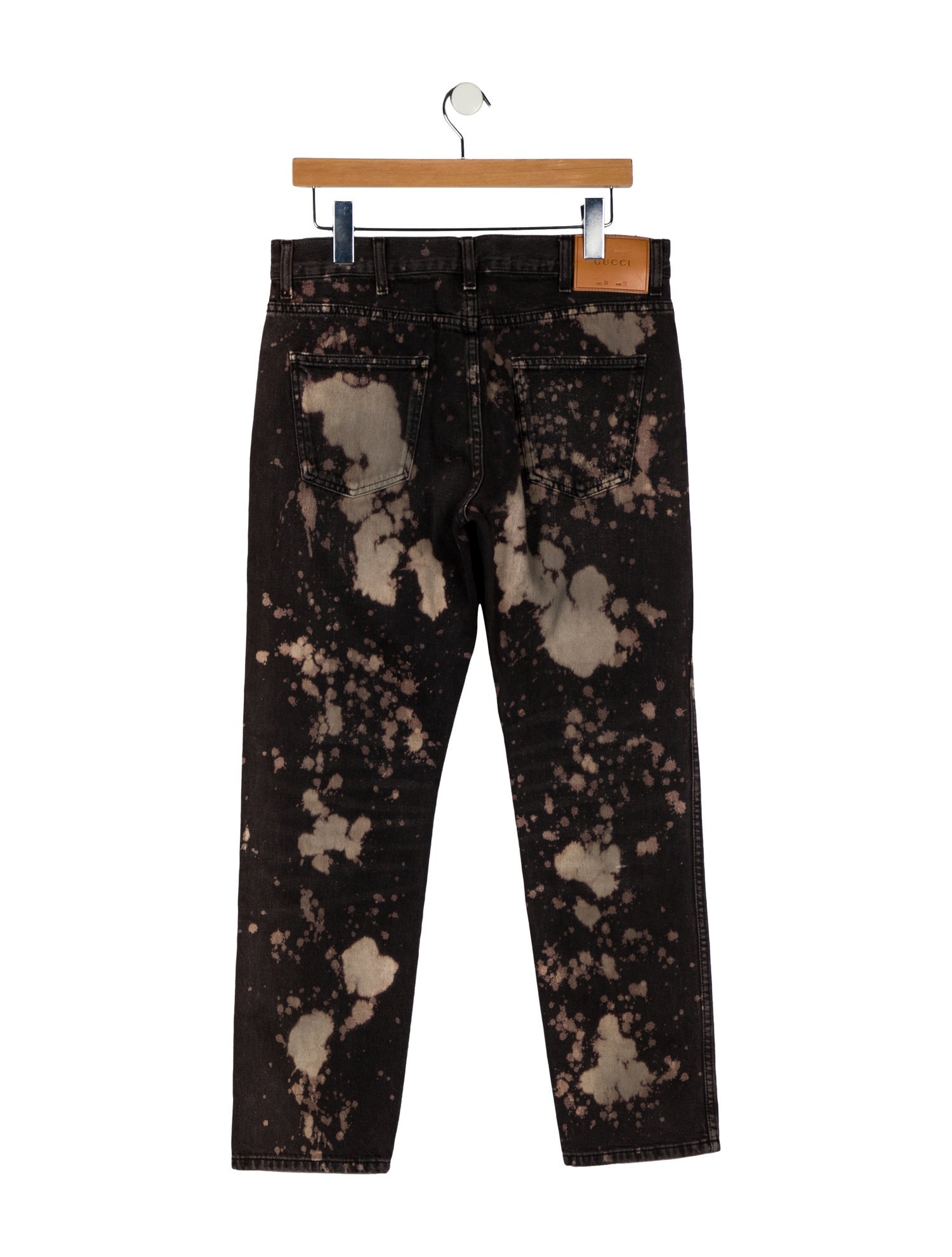 Gucci Mid-Rise Straight Leg Jeans