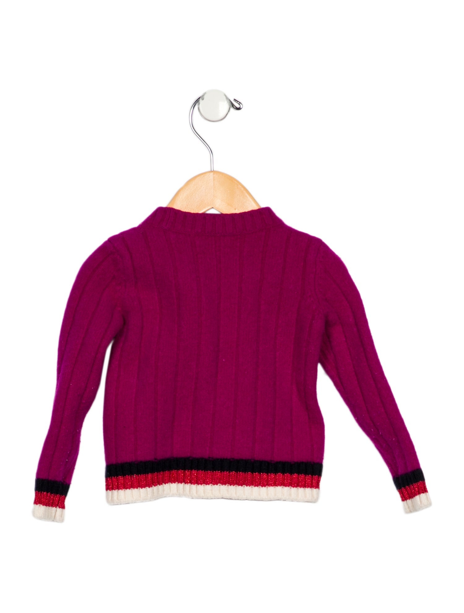 Gucci Toddler Girl's Wool Knit Cardigan