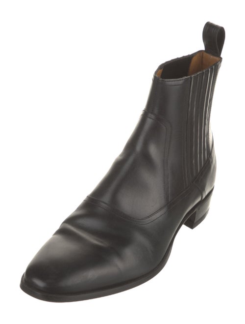Gucci Leather Chelsea Boots