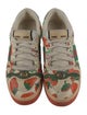 Gucci Web Accent Leather Sneakers