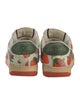 Gucci Web Accent Leather Sneakers