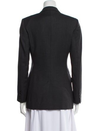 Gucci Wool Plaid Print Blazer