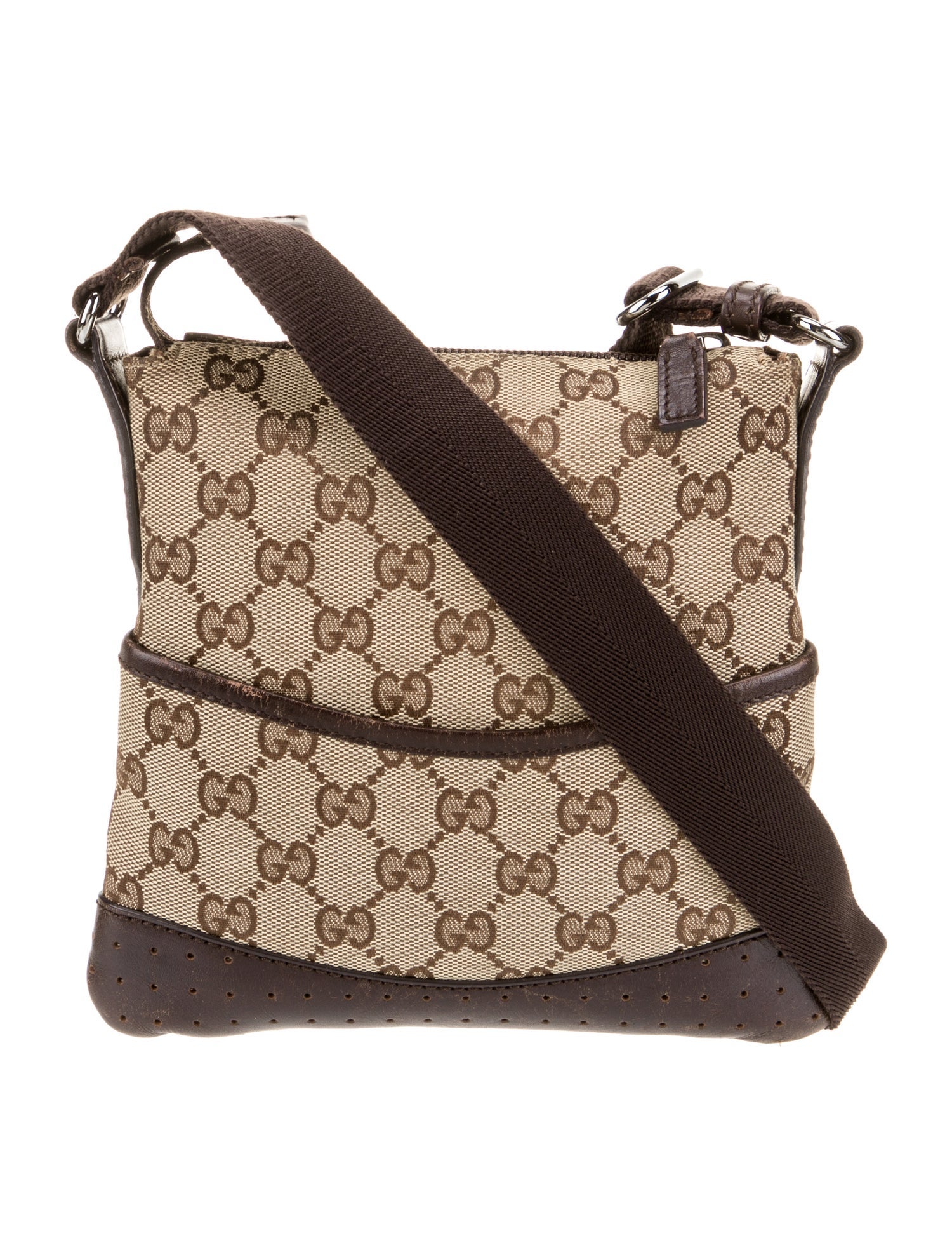 Gucci GG Canvas Messenger Bag