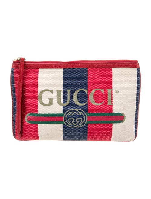 Gucci Web Clutch