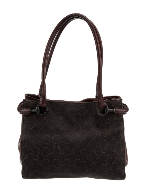 Gucci GG Denim Shoulder Bag