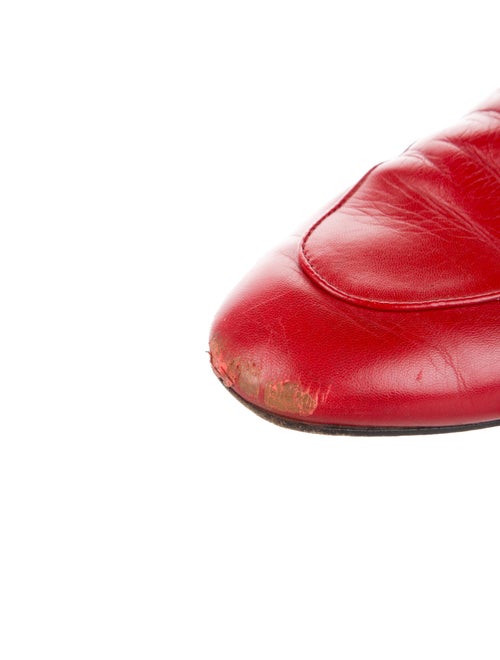 Gucci Horsebit Accent Leather Mules