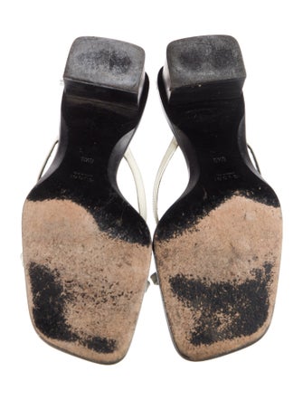 Gucci Leather Printed Slides