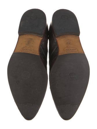 Gucci Ostrich Chelsea Boots